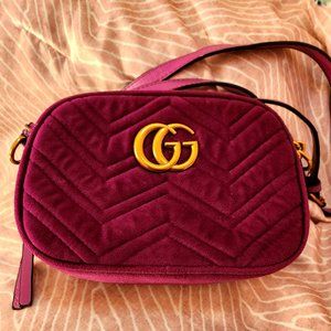 Handbang terciopelo purple